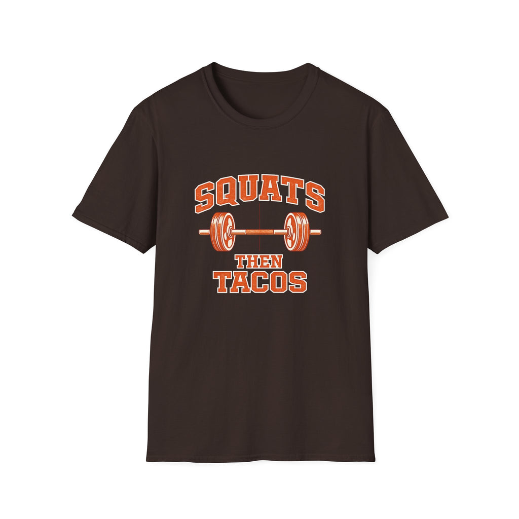Squats Then Tacos | Premium Unisex T-Shirt | Gym Then Tacos