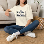 Swim Then Tacos | Premium Unisex T-Shirt | Gym Then Tacos