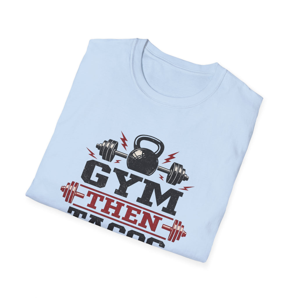 Powered By Carbs | Premium Unisex T-Shirt | Gym Then Tacos