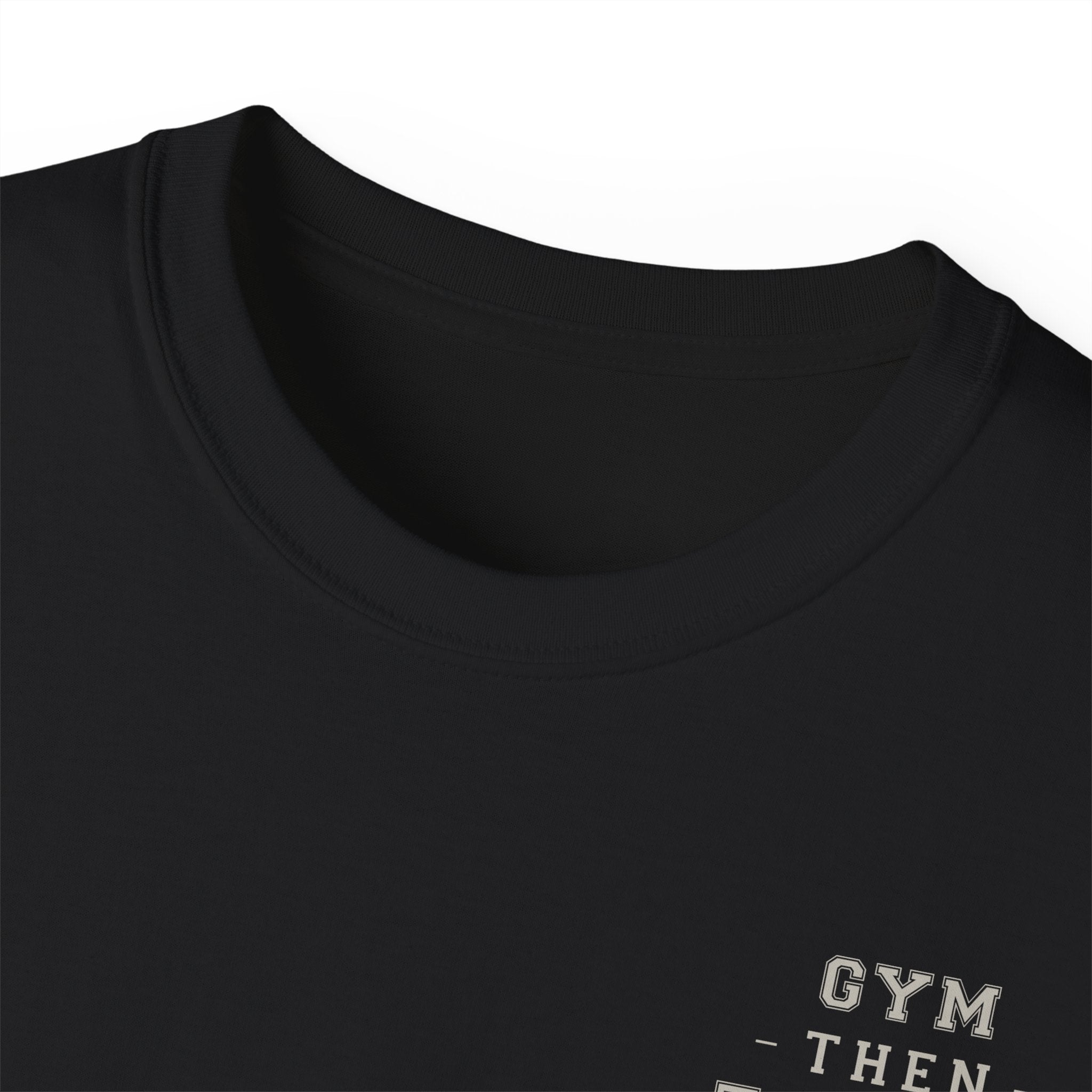 Gym Then Tacos Tee — Fitness Motivation Shirt for Gym Lovers