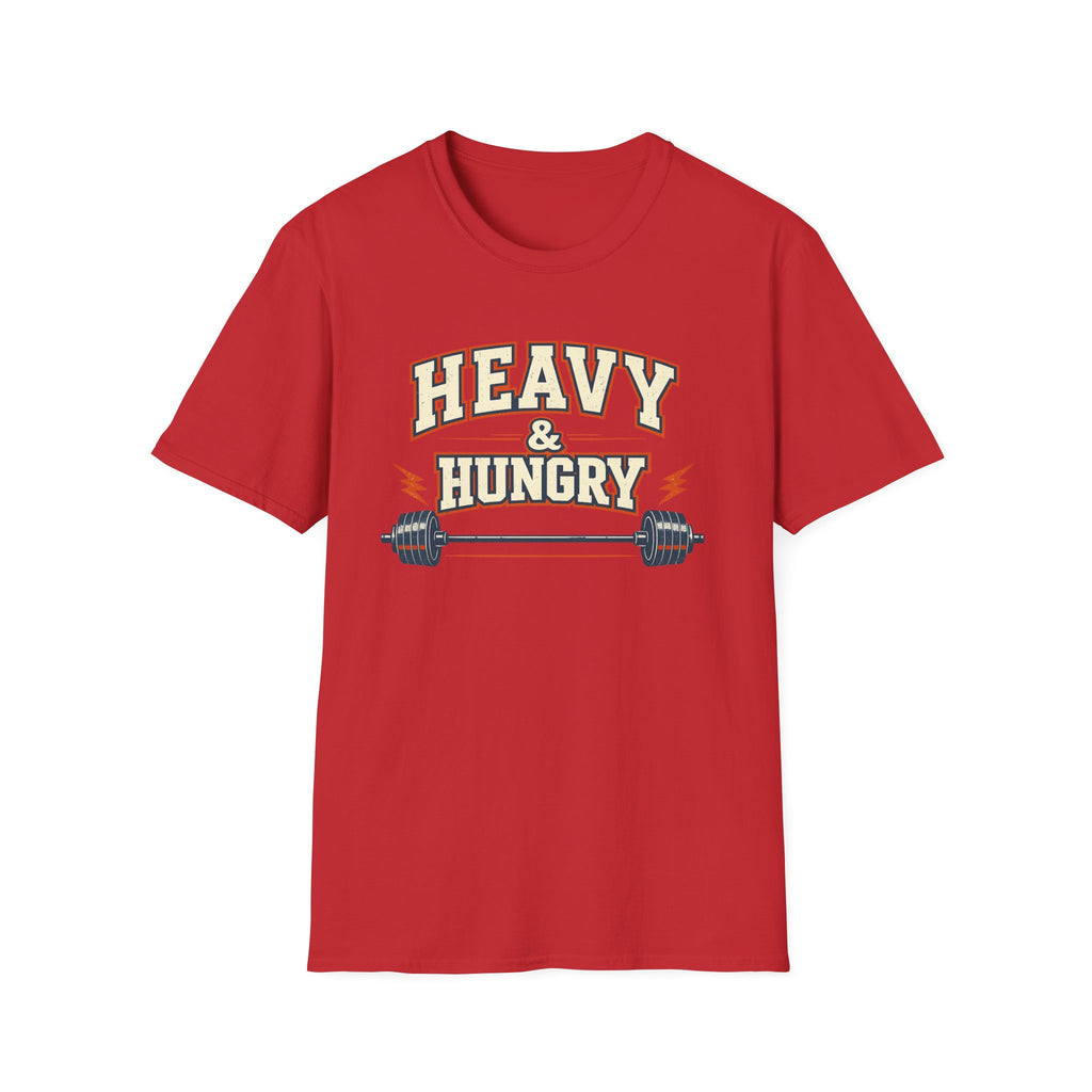Heavy and Hungry | Premium Unisex T-Shirt | Gym Then Tacos