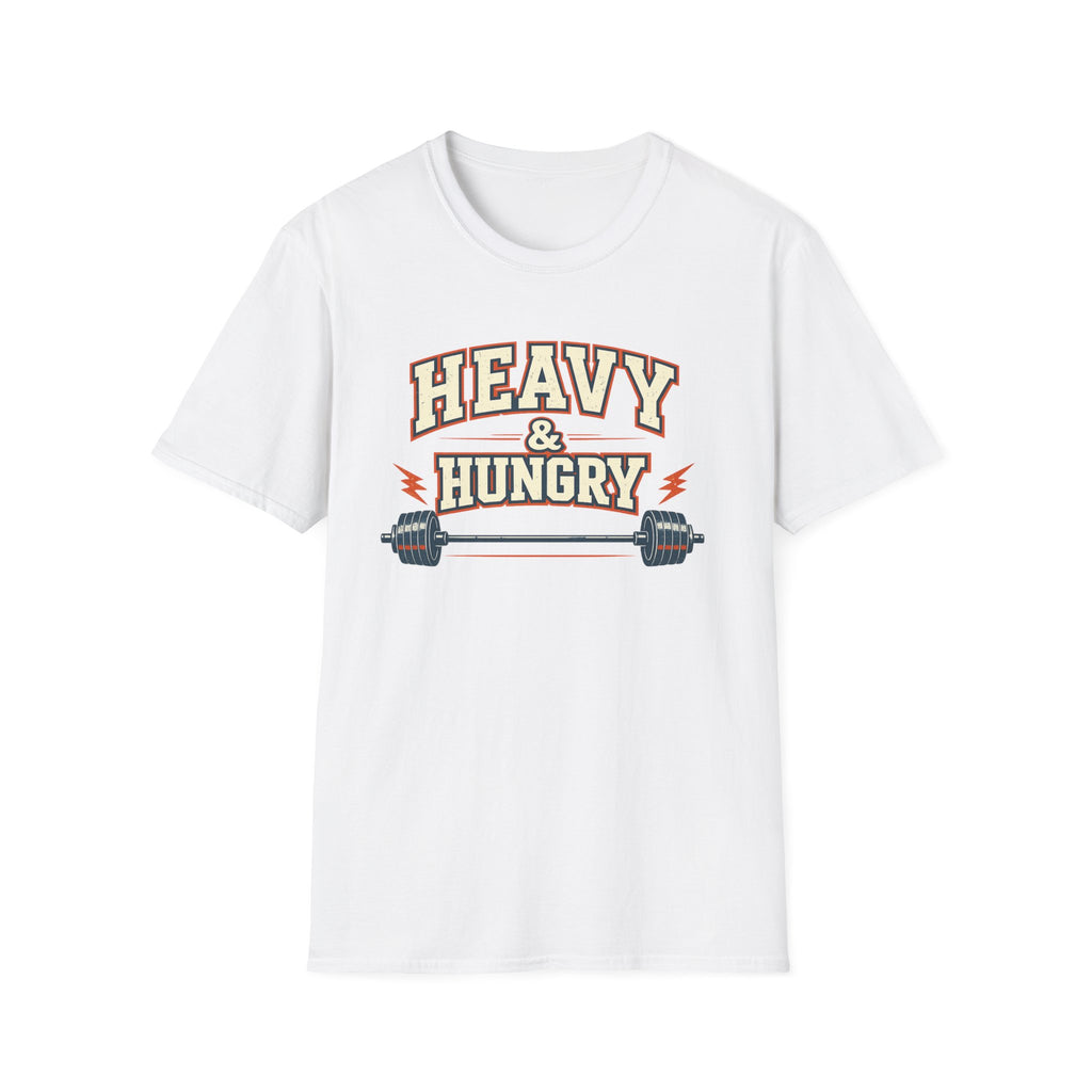 Heavy and Hungry | Premium Unisex T-Shirt | Gym Then Tacos