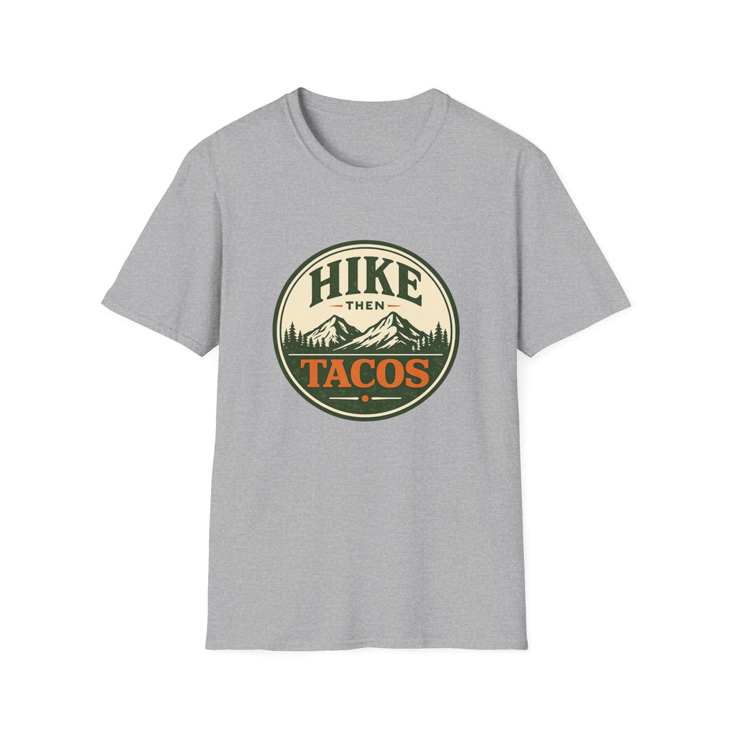 Hike Then Tacos | Premium Unisex T-Shirt | Gym Then Tacos