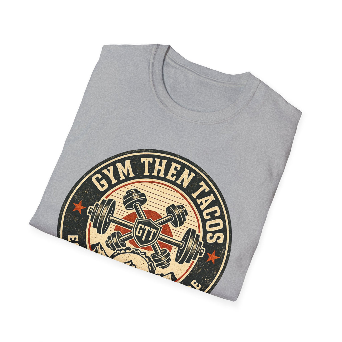 GTT Badge | Premium Unisex T-Shirt | Gym Then Tacos