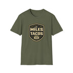 Miles Then Tacos | Premium Unisex T-Shirt | Gym Then Tacos