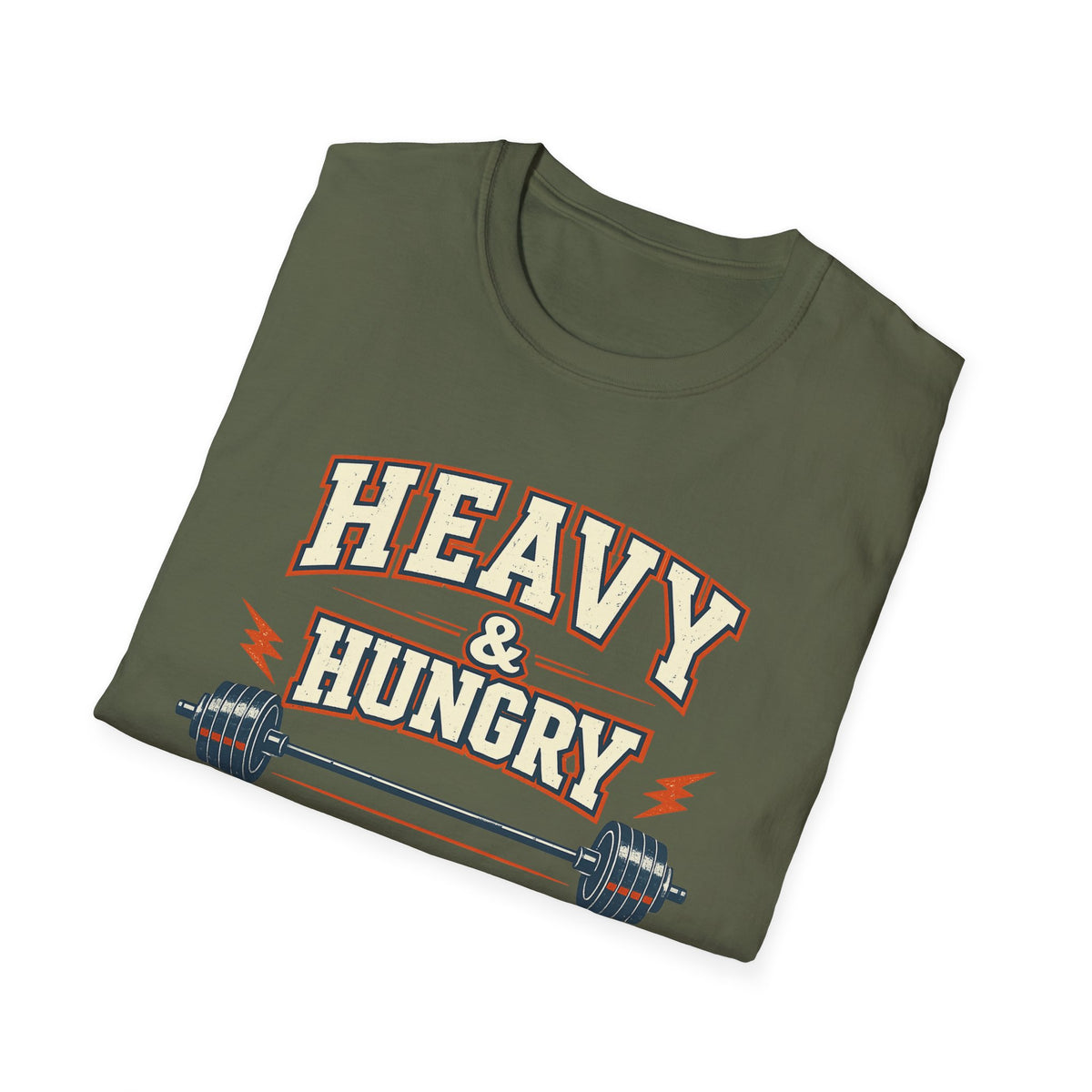 Heavy and Hungry | Premium Unisex T-Shirt | Gym Then Tacos