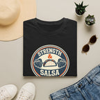 Strength & Salsa | Premium Unisex T-Shirt | Gym Then Tacos