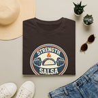 Strength & Salsa | Premium Unisex T-Shirt | Gym Then Tacos