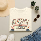 Heavy and Hungry | Premium Unisex T-Shirt | Gym Then Tacos