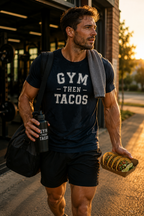 The Heritage Tee - Gym Then Tacos