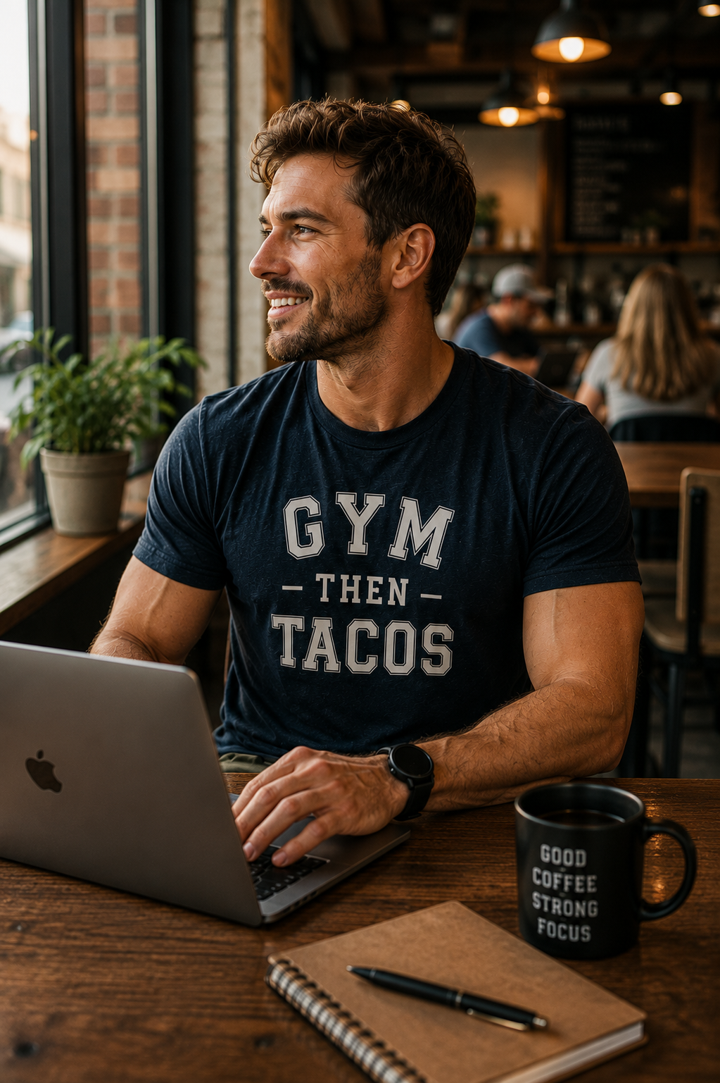 The Heritage Tee - Gym Then Tacos