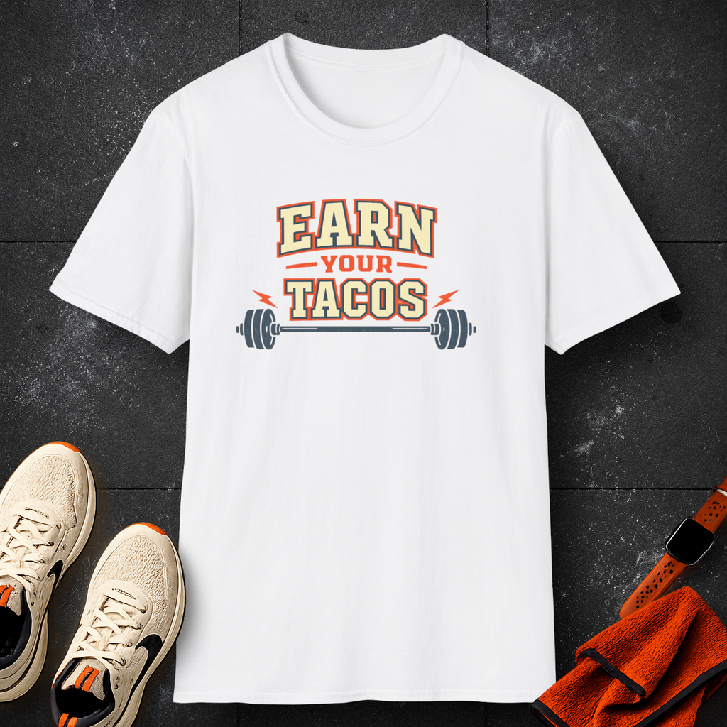 Earn Your Tacos | Premium Unisex T-Shirt | Gym Then Tacos
