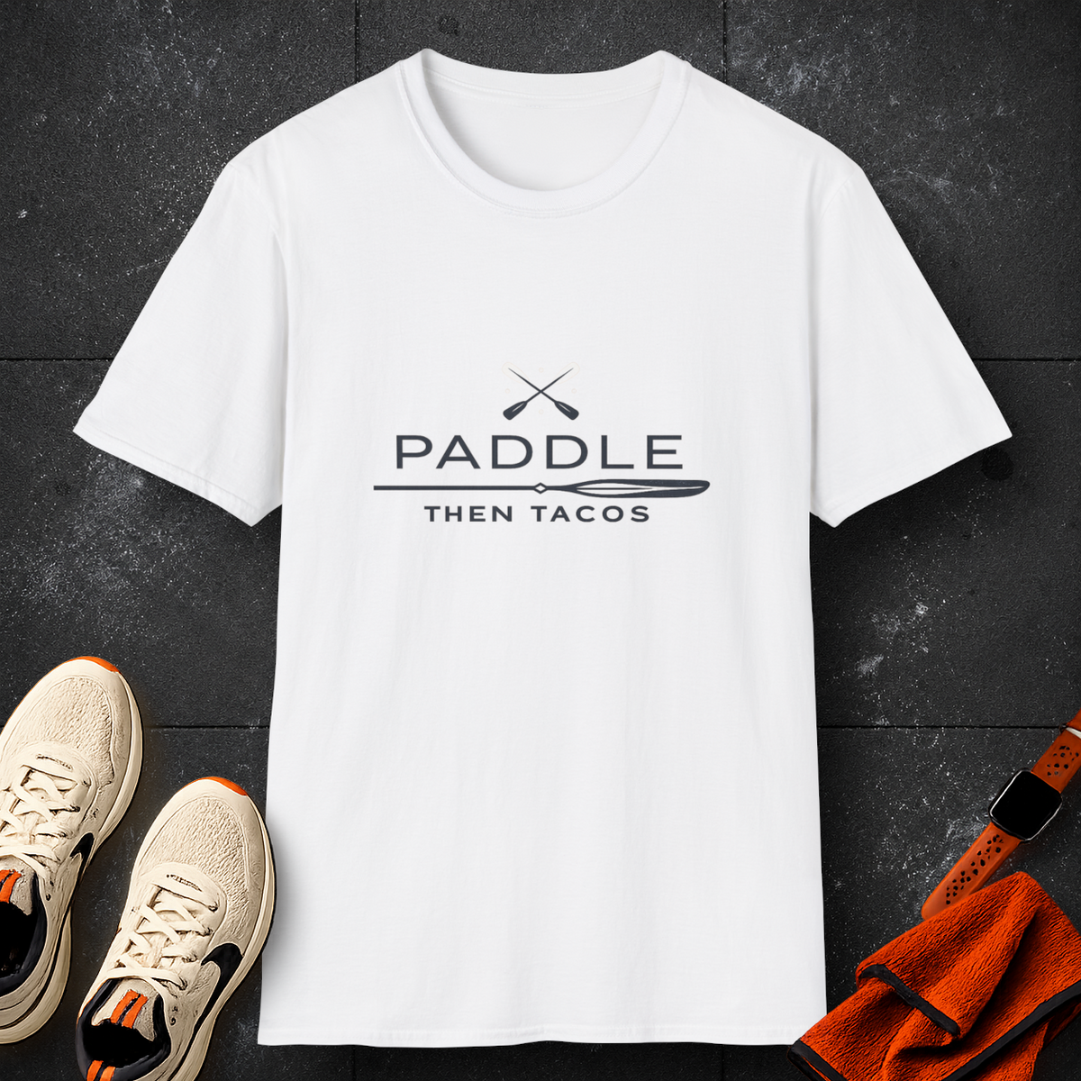 Paddle Then Tacos | Premium Unisex T-Shirt | Gym Then Tacos