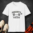 Squats Then Tacos | Premium Unisex T-Shirt | Gym Then Tacos