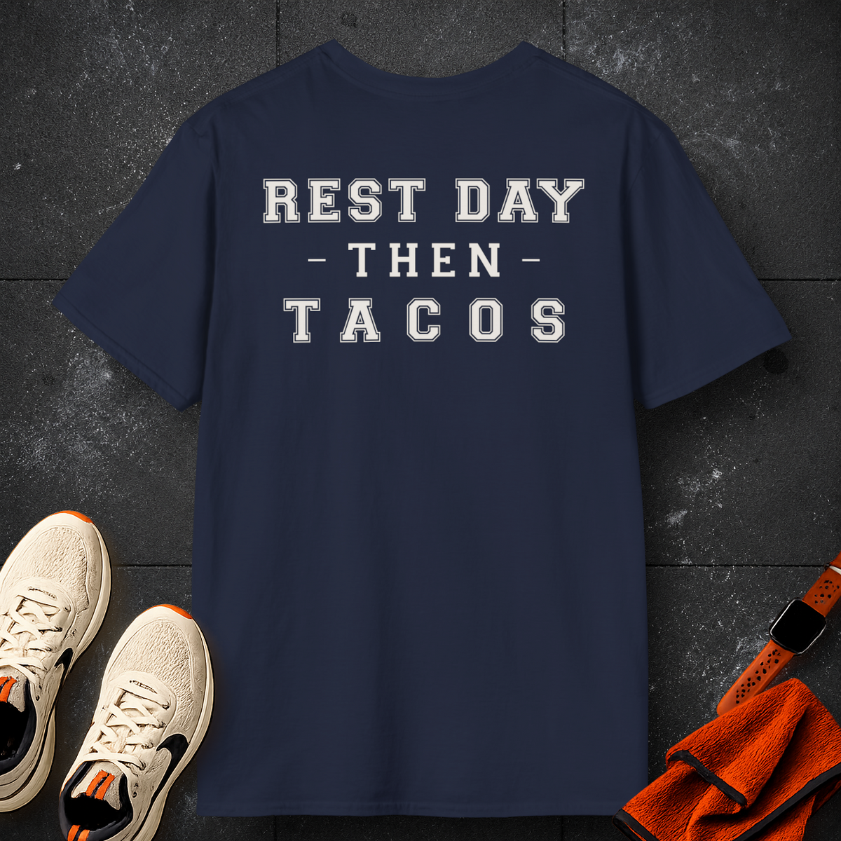 Rest Day Then Tacos | Premium Unisex T-Shirt | Gym Then Tacos