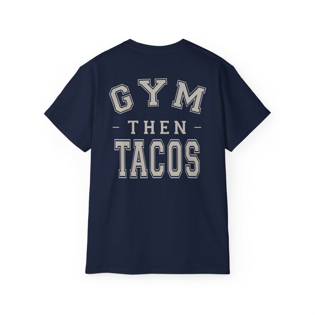 The Heritage Tee - Back Print - Gym Then Tacos