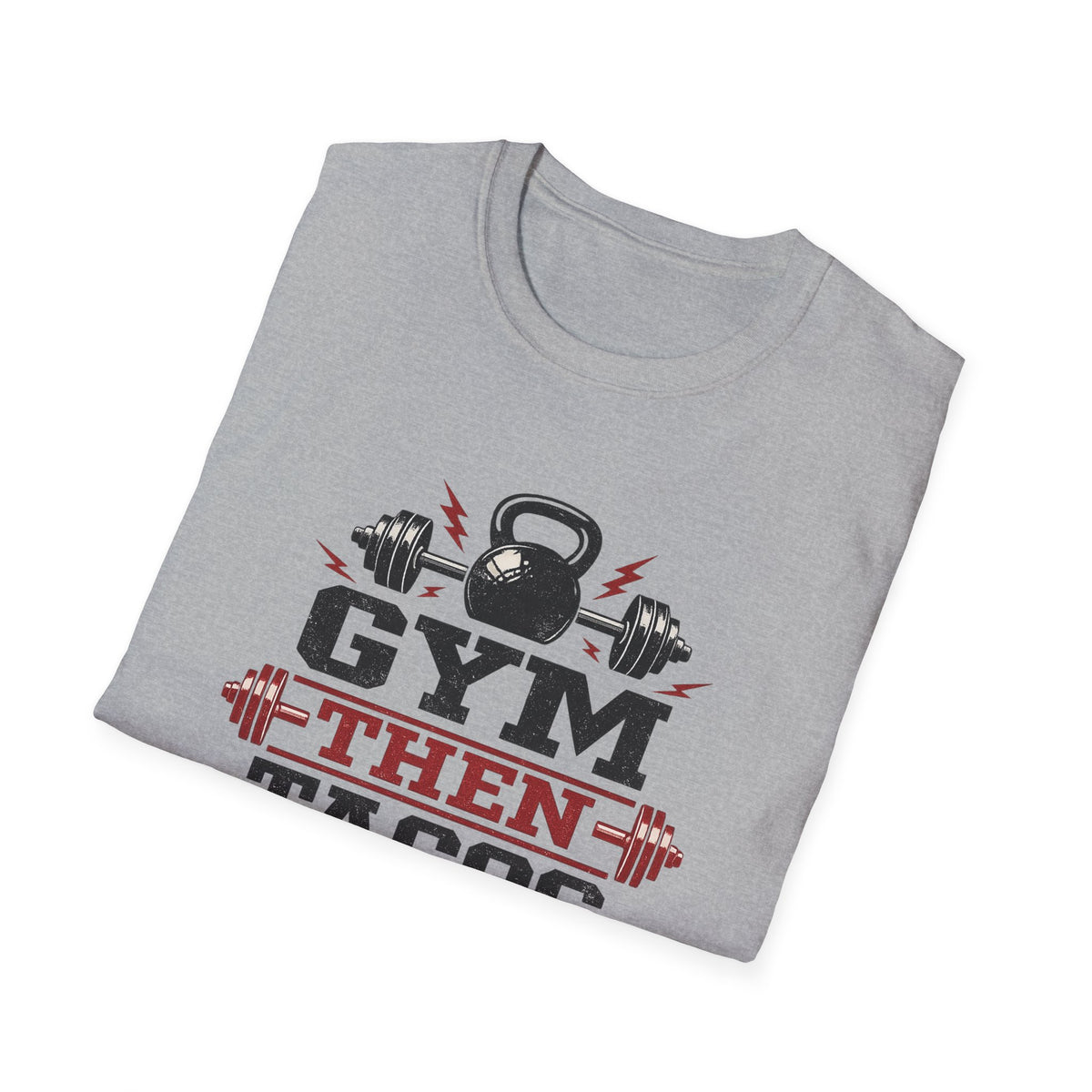 Powered By Carbs | Premium Unisex T-Shirt | Gym Then Tacos