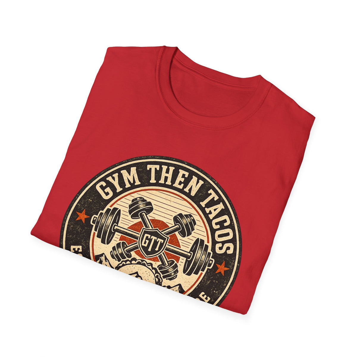 GTT Badge | Premium Unisex T-Shirt | Gym Then Tacos