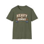 Heavy and Hungry | Premium Unisex T-Shirt | Gym Then Tacos