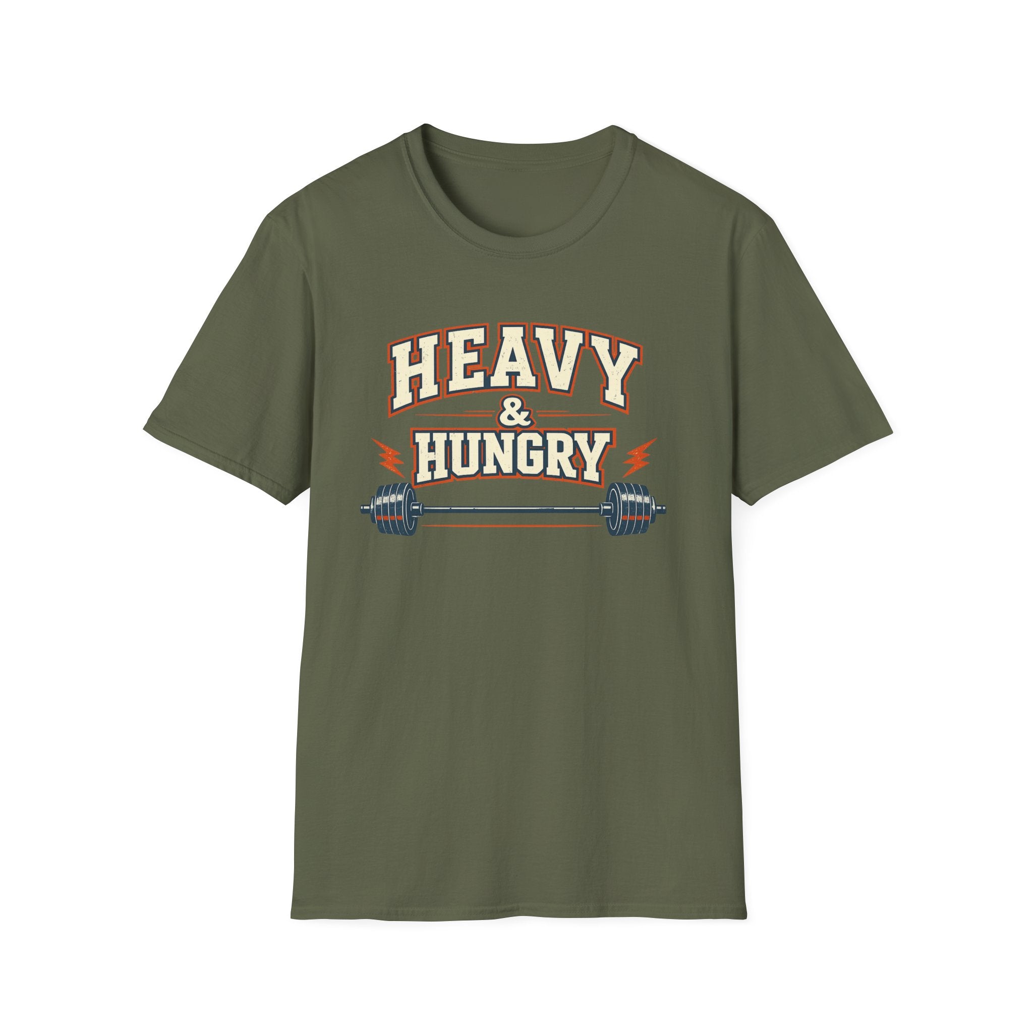 Heavy and Hungry | Premium Unisex T-Shirt | Gym Then Tacos