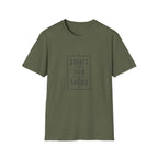 Squats Then Tacos | Premium Unisex T-Shirt | Gym Then Tacos