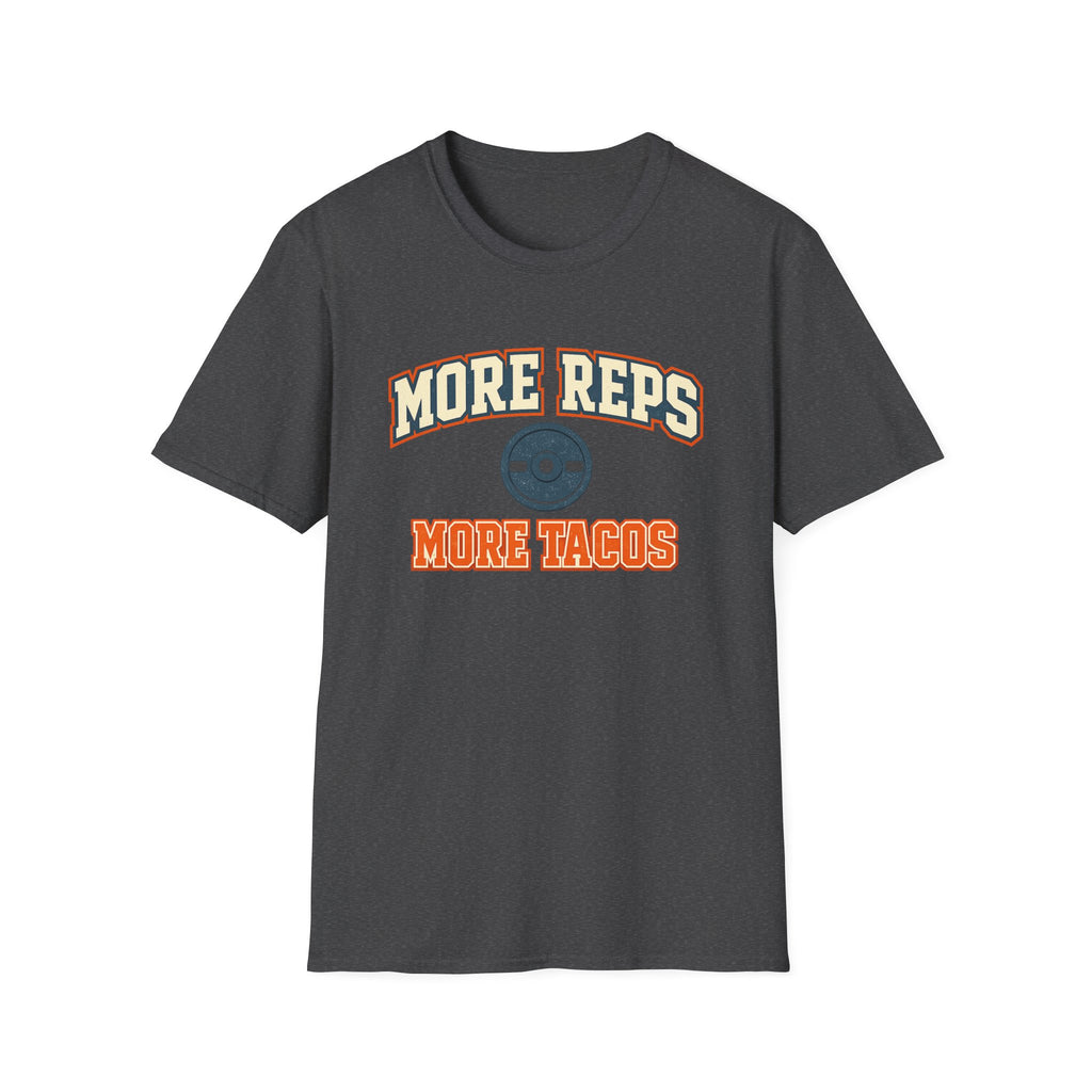More Reps, More Tacos! | Premium Unisex T-Shirt | Gym Then Tacos
