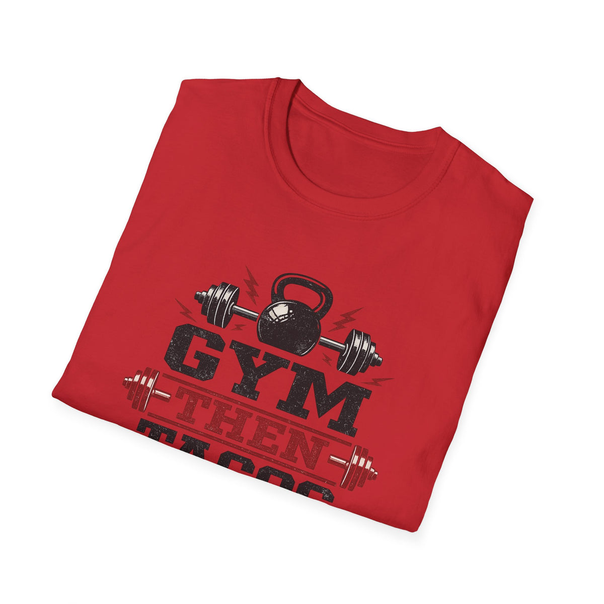 Powered By Carbs | Premium Unisex T-Shirt | Gym Then Tacos