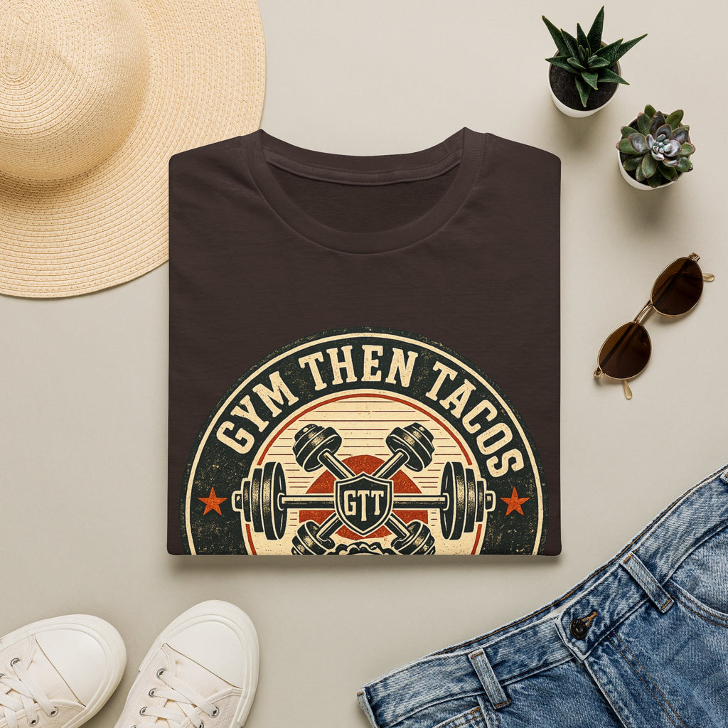 GTT Badge | Premium Unisex T-Shirt | Gym Then Tacos