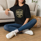 Miles Then Tacos | Premium Unisex T-Shirt | Gym Then Tacos