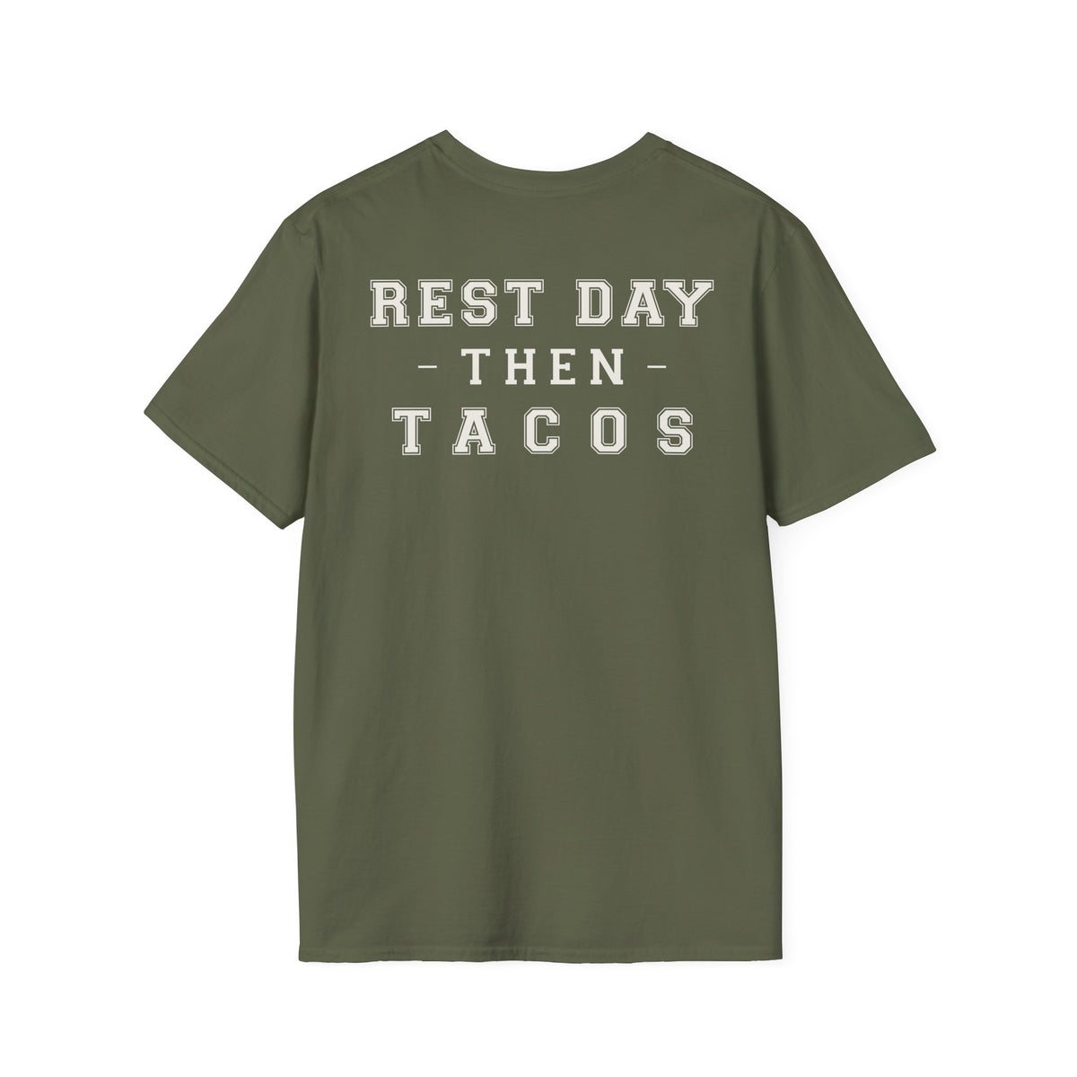 Rest Day Then Tacos | Premium Unisex T-Shirt | Gym Then Tacos