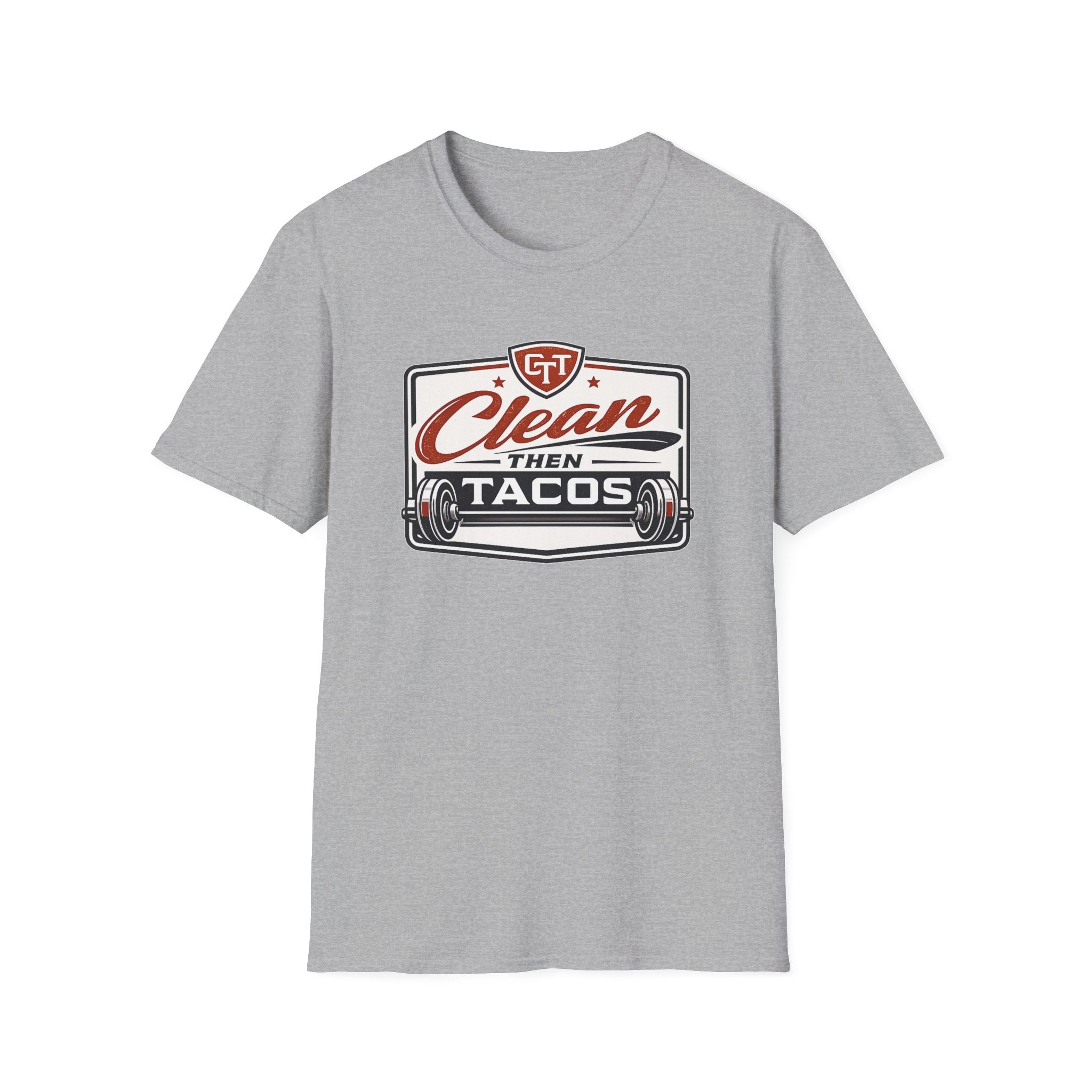 Clean Then Tacos | Premium Unisex T-Shirt | Gym Then Tacos