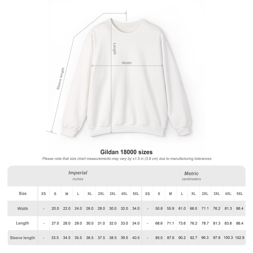 The Heritage Crewneck - Back Print | Gym Then Tacos