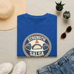 Strength & Salsa | Premium Unisex T-Shirt | Gym Then Tacos