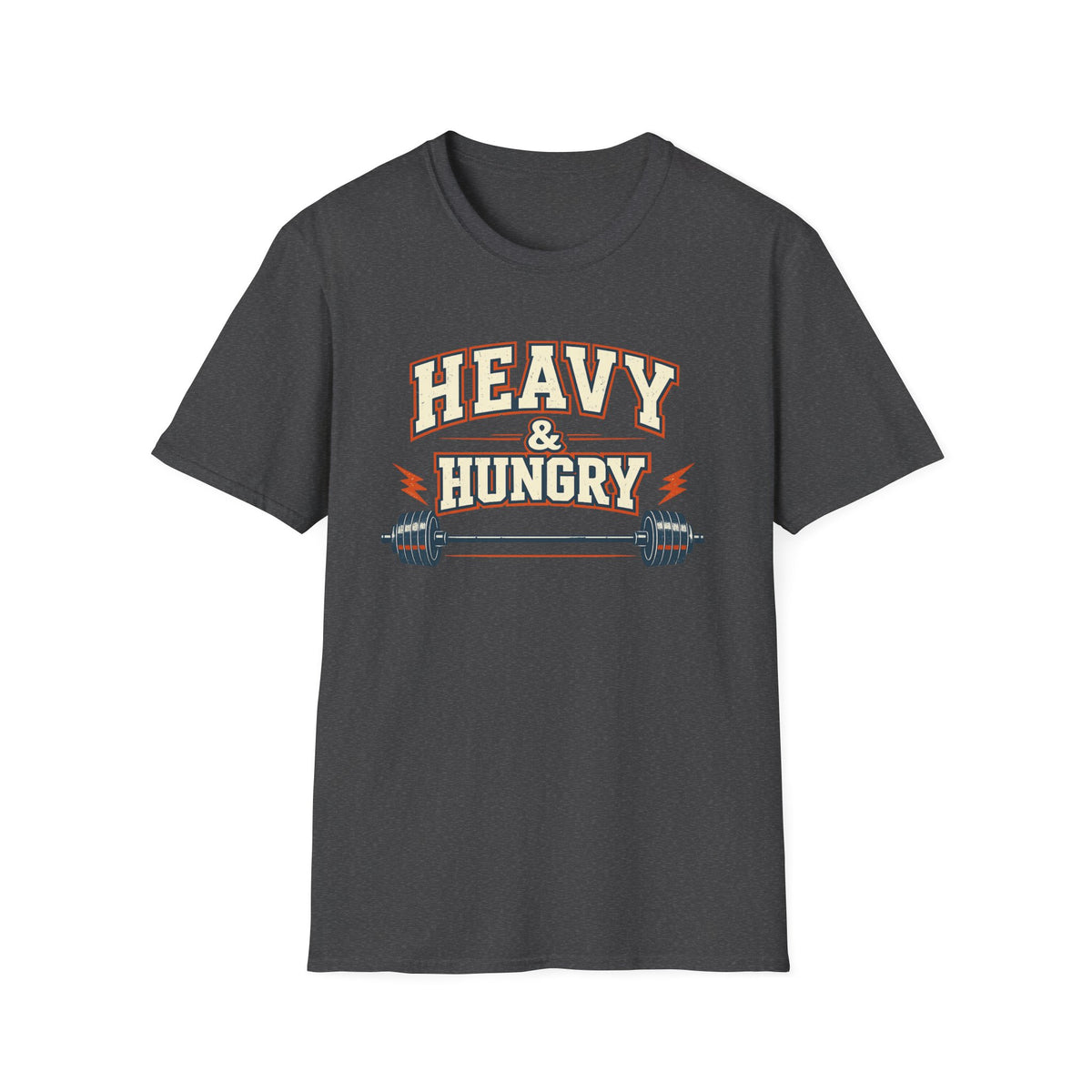 Heavy and Hungry | Premium Unisex T-Shirt | Gym Then Tacos