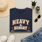 Heavy and Hungry | Premium Unisex T-Shirt | Gym Then Tacos