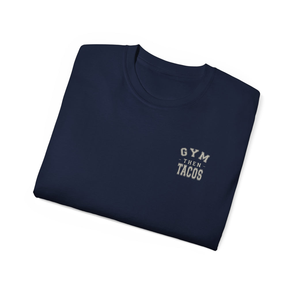 The Heritage Tee - Back Print - Gym Then Tacos