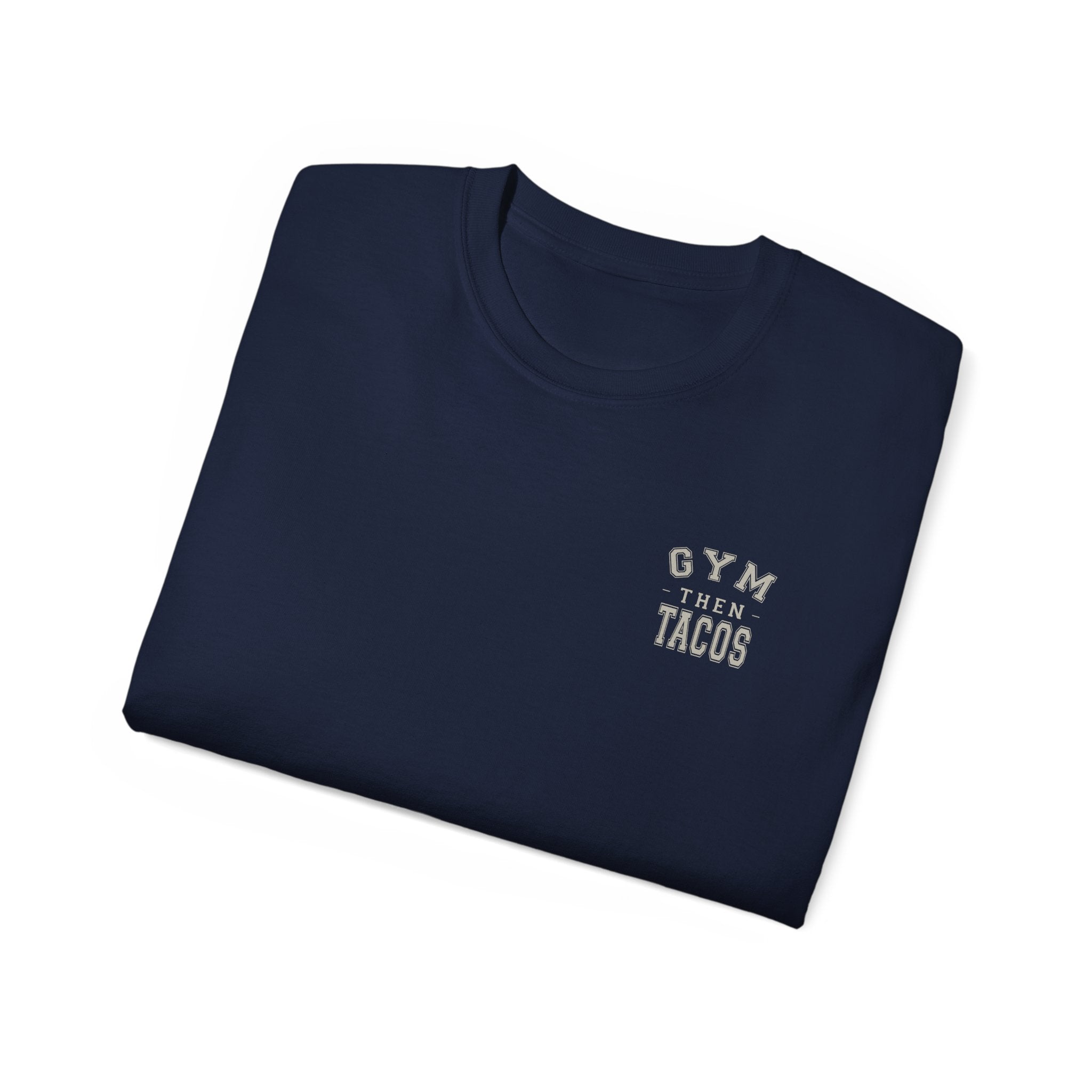 The Heritage Tee - Back Print - Gym Then Tacos
