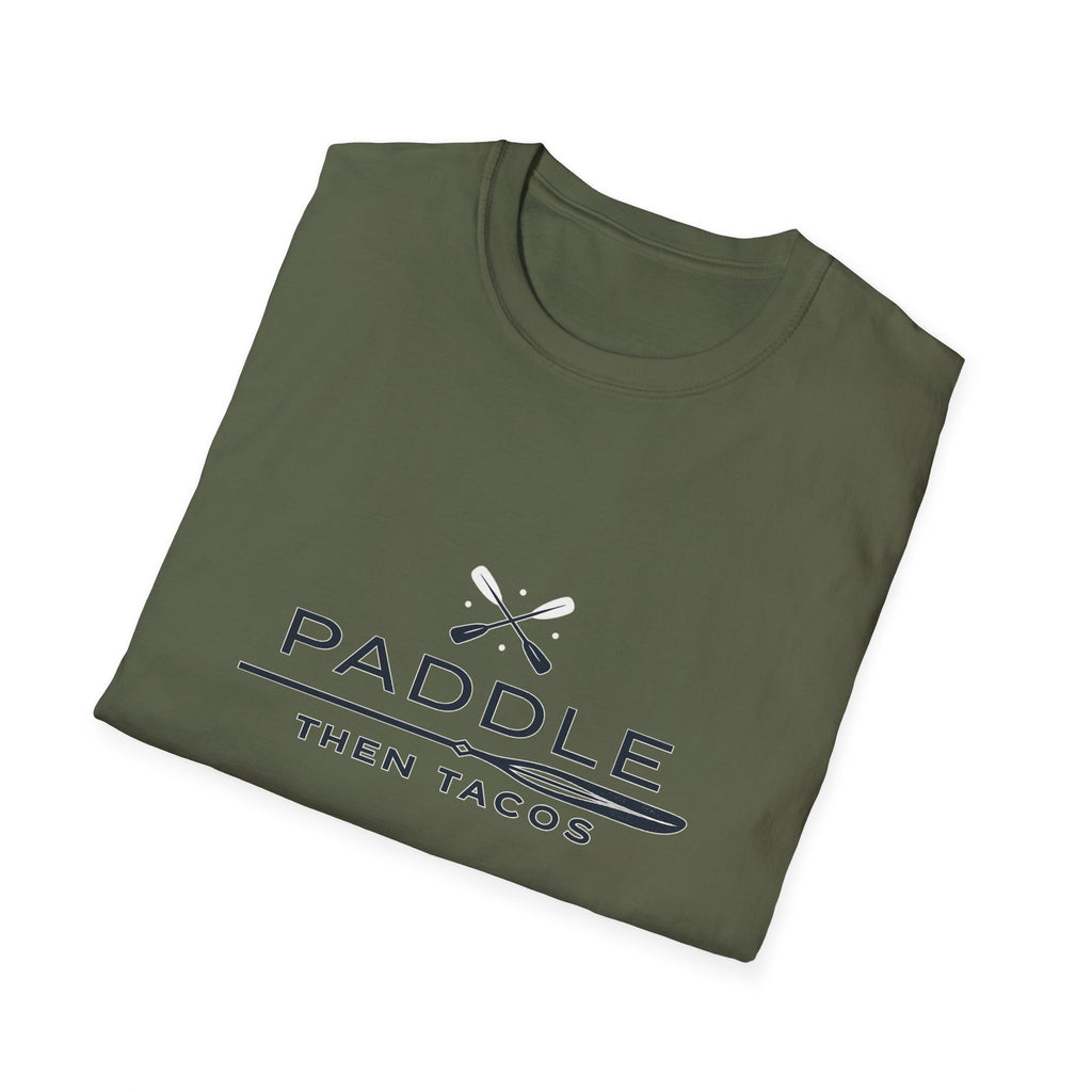 Paddle Then Tacos | Premium Unisex T-Shirt | Gym Then Tacos