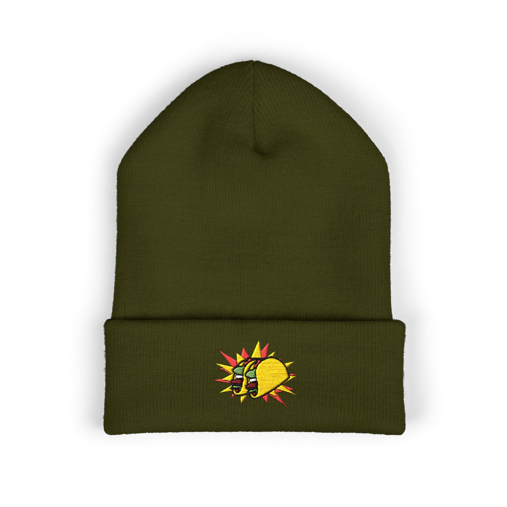 The Taco Beanie - Embroidered | Gym Then Tacos