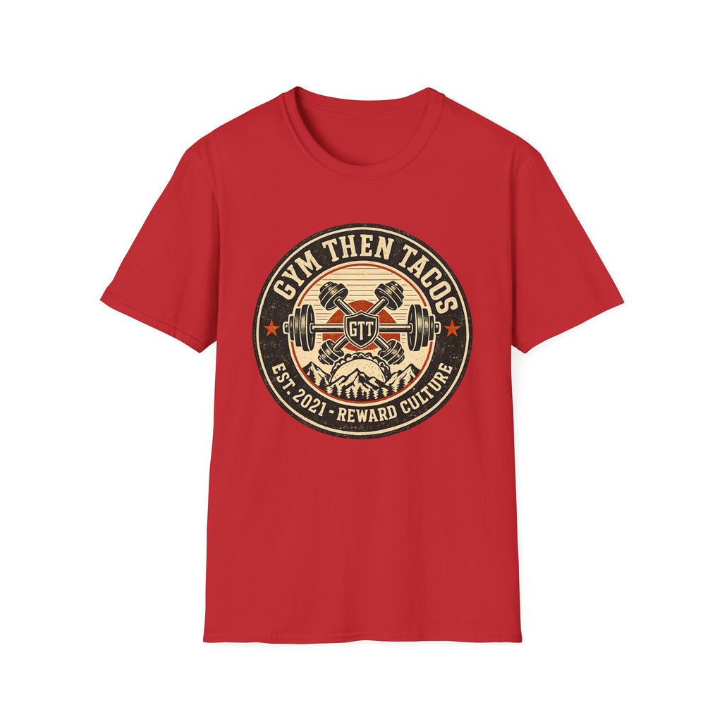GTT Badge | Premium Unisex T-Shirt | Gym Then Tacos