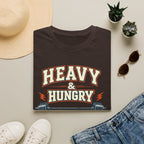 Heavy and Hungry | Premium Unisex T-Shirt | Gym Then Tacos