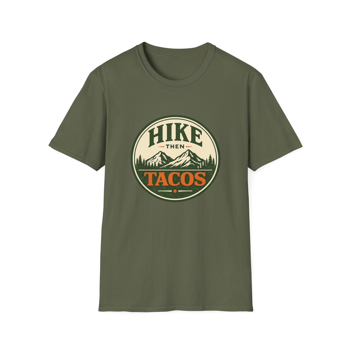 Hike Then Tacos | Premium Unisex T-Shirt | Gym Then Tacos