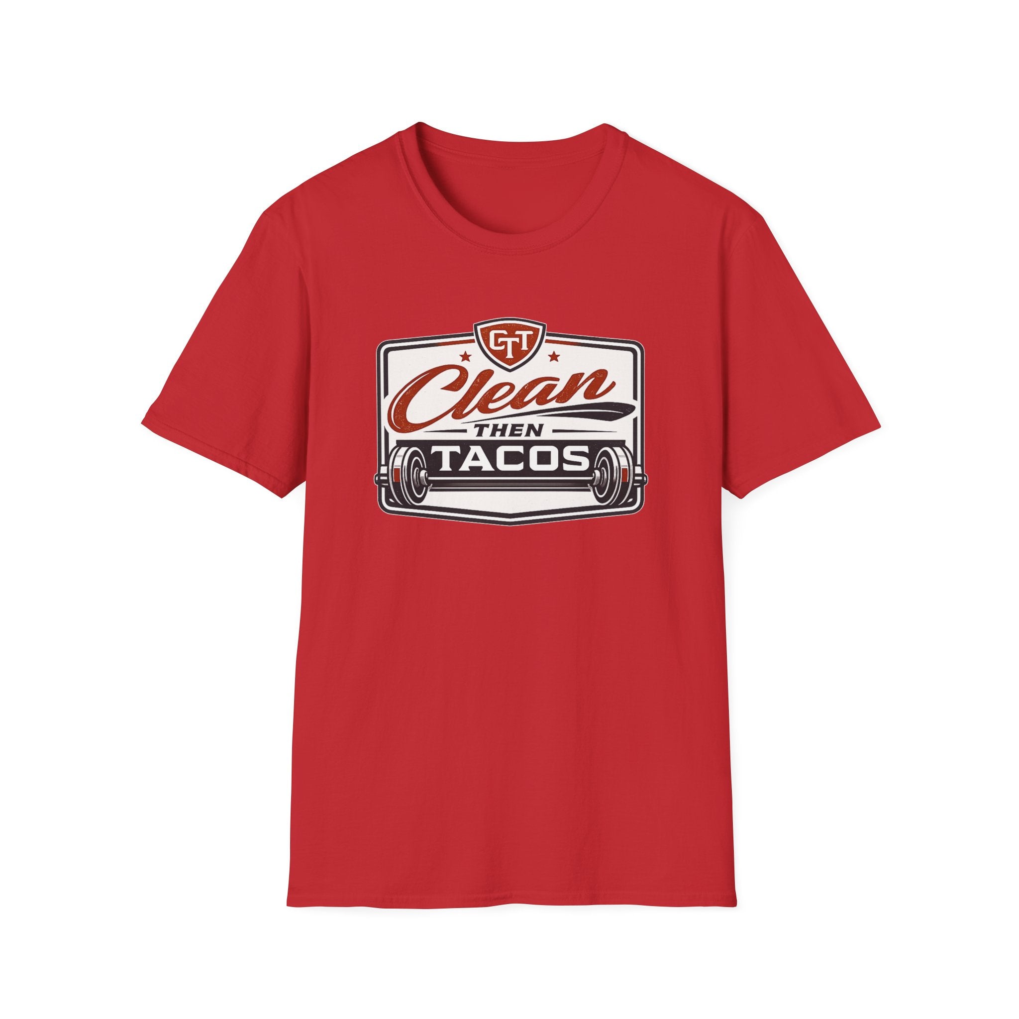 Clean Then Tacos | Premium Unisex T-Shirt | Gym Then Tacos