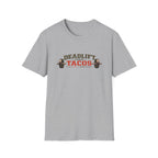Deadlift Then Tacos | Premium Unisex T-Shirt | Gym Then Tacos