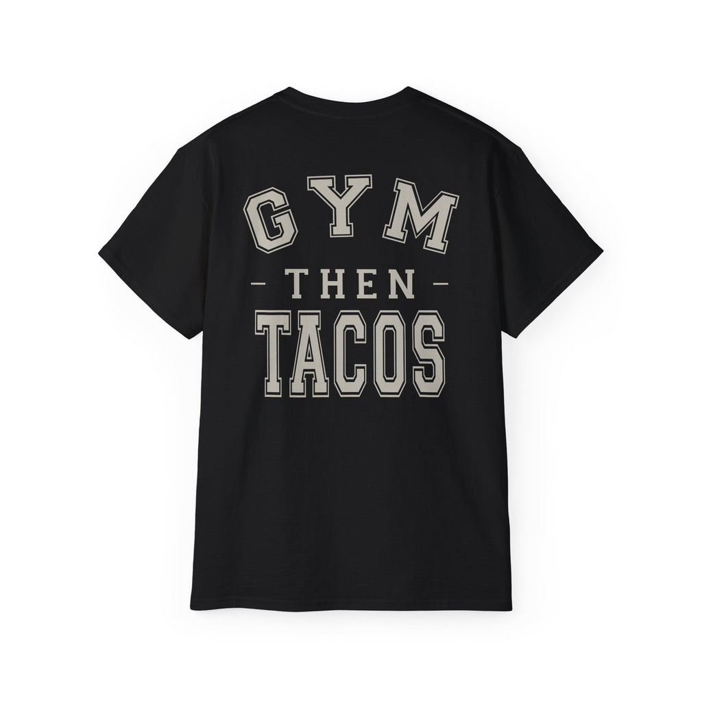 The Heritage Tee - Back Print - Gym Then Tacos