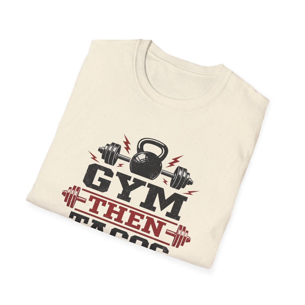 Powered By Carbs | Premium Unisex T-Shirt | Gym Then Tacos