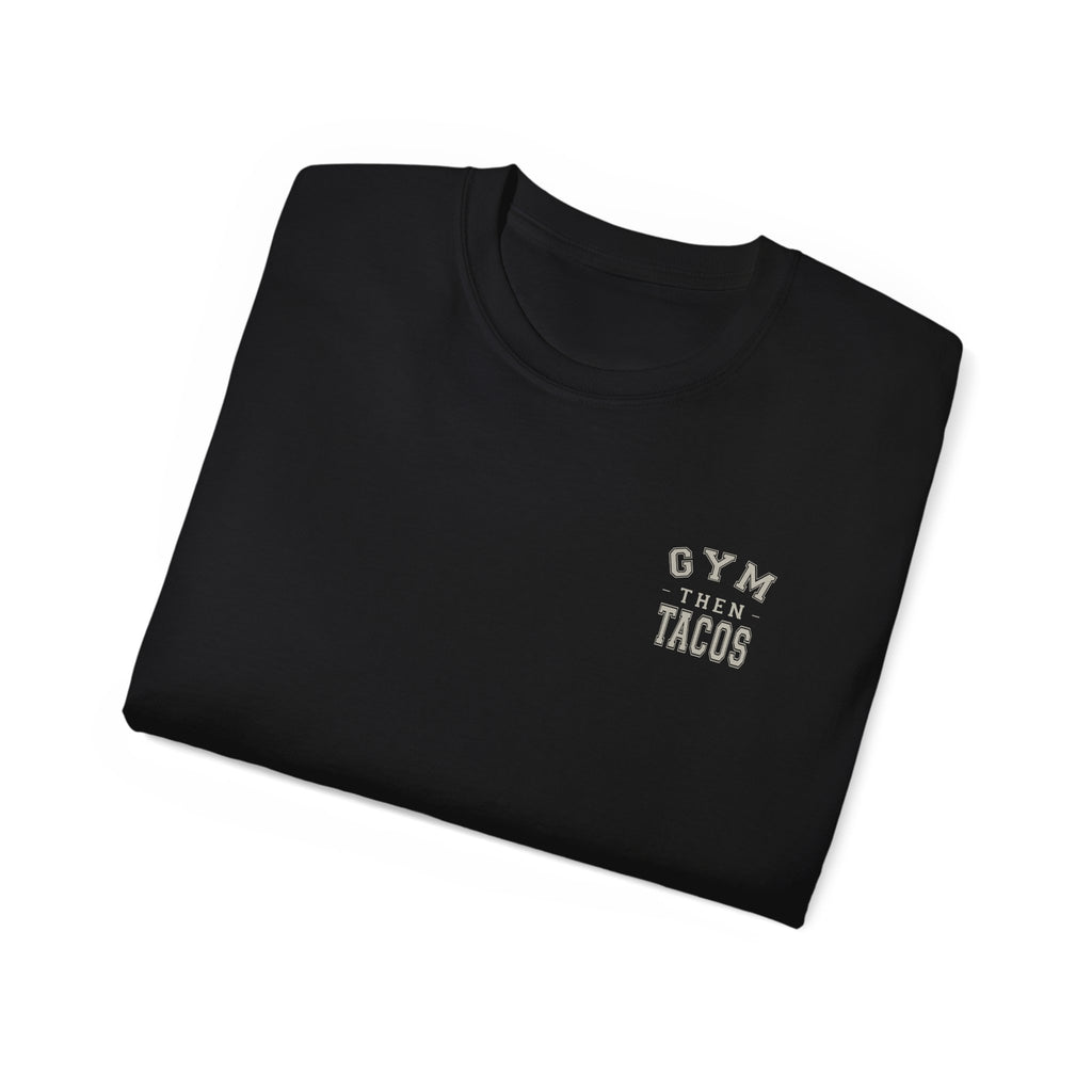 The Heritage Tee - Back Print - Gym Then Tacos