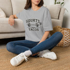 Squats Then Tacos | Premium Unisex T-Shirt | Gym Then Tacos