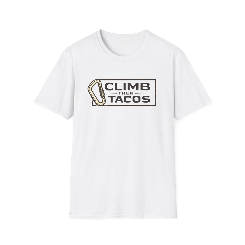 Climb Then Tacos | Premium Unisex T-Shirt | Gym Then Tacos