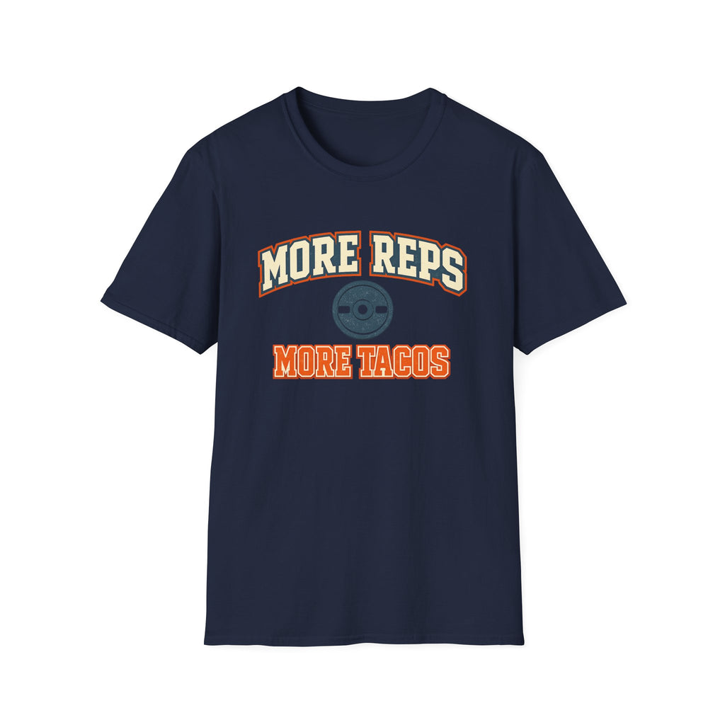 More Reps, More Tacos! | Premium Unisex T-Shirt | Gym Then Tacos